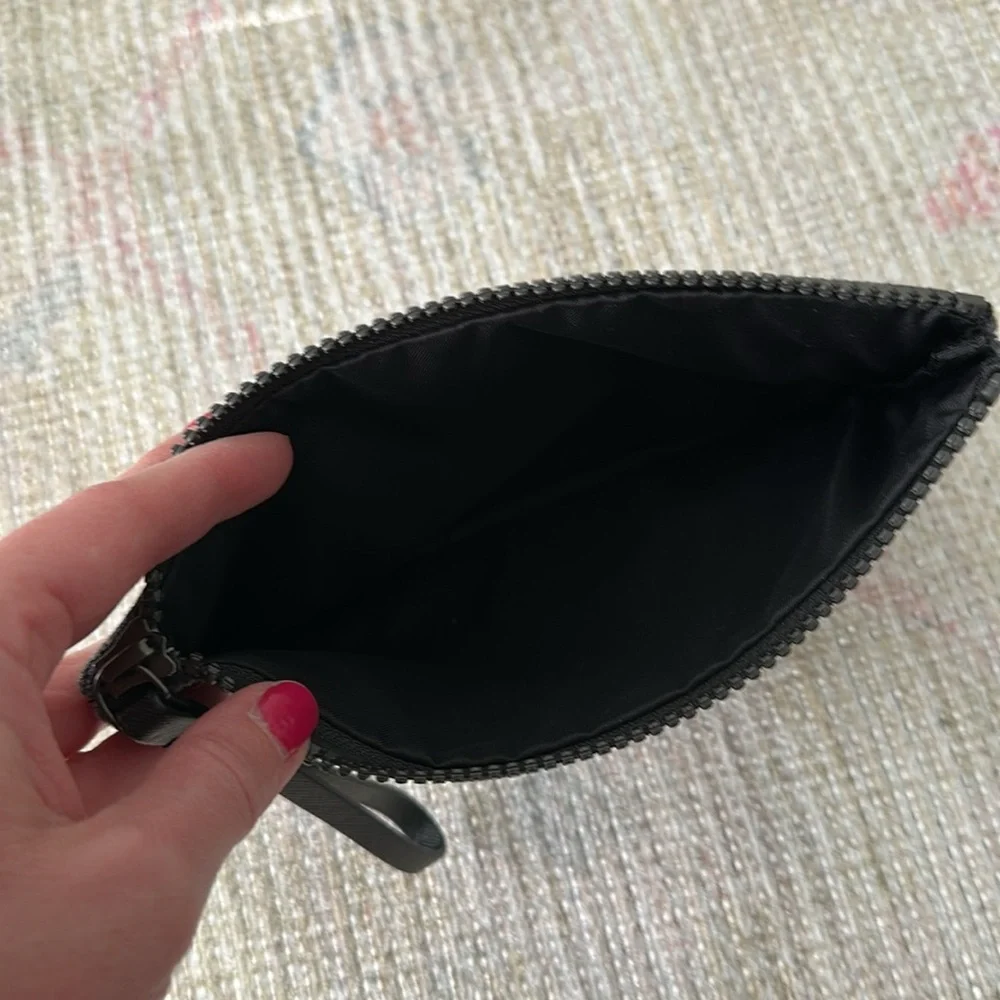 Mint RARE Lululemon Wool Wristlet